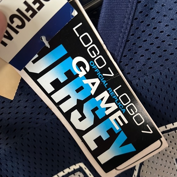 NWT Vintage logo 7 Bernie Kosar Dallas Cowboys Jersey - Picture 6 of 13